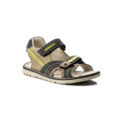LASOCKI KIDS CI12-2705-07. Szare sandały chłopięce Lasocki Kids, ze skóry, bez zapięcia. Za 89,99 zł.