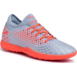 Buty PUMA - Future 4.4 Tt 105690 01 Glacial Blue/Nrgy Red. Szare buty sportowe męskie Puma, ze skóry ekologicznej, bez zapięcia, do piłki nożnej. W wyprzedaży za 169,00 zł.