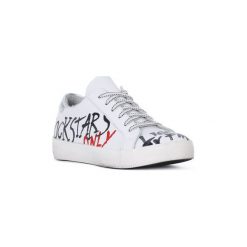 Buty At Go GO CRACK ARGENTO. Białe trampki i tenisówki damskie At Go, bez wzorów, bez zapięcia. Za 475,04 zł.