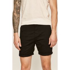 Scotch & Soda - Szorty. Niebieskie spodenki i szorty męskie Scotch & Soda, bez wzorów, z elastanu, casualowe. W wyprzedaży za 239,90 zł.