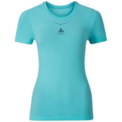 Topy sportowe damskie: Odlo Koszulka tech. Odlo Ceramicool seamless Shirt s/s rozmiar S różowy