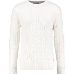 Swetry klasyczne męskie: Knowledge Cotton Apparel Sweter offwhite
