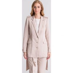 PŁASZCZ PATRIZIA PEPE. Płaszcze damskie Patrizia Pepe, s, bez wzorów, eleganckie. W wyprzedaży za 1061,88 zł.