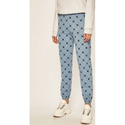 Local Heroes - Spodnie Blue Monogram. Niebieskie spodnie damskie LOCAL HEROES, s, z bawełny. Za 249,90 zł.
