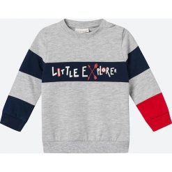 Coccodrillo - Longsleeve dziecięcy 68-86 cm. Szare t-shirty chłopięce COCCODRILLO, z nadrukiem, z dzianiny, z długim rękawem. Za 45,90 zł.