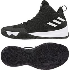 Buty sportowe męskie: Adidas Buty męskie Explosive Flash czarne r. 48 (CQ0427)