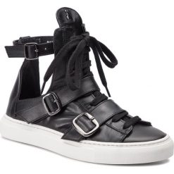 Sneakersy PATRIZIA PEPE - 2V8847/A3KW-K103 Nero. Czarne półbuty damskie Patrizia Pepe, na co dzień, bez wzorów, ze skóry, bez obcasa, na płaskiej podeszwie, bez zapięcia. Za 1189,00 zł.