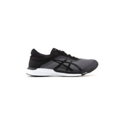 Buty do biegania Asics fuzeX Rush T768N-9690. Czarne buty sportowe damskie Asics, bez wzorów, do biegania, asics fuzex. Za 335,30 zł.