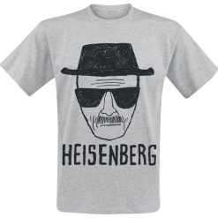 Breaking Bad Heisenberg T-Shirt odcienie szarego. Szare t-shirty męskie Breaking Bad, xxl. Za 74,90 zł.