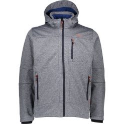 Kurtka softshellowa w kolorze szarym. Szare kurtki męskie CMP Men, s, bez wzorów, z tkaniny, bez kaptura. W wyprzedaży za 172,95 zł.