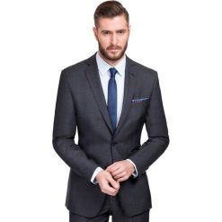 Marynarka MARCO 2 15-07MB. Szare marynarki męskie Giacomo Conti, m, bez wzorów, z jedwabiu, eleganckie. Za 898,00 zł.