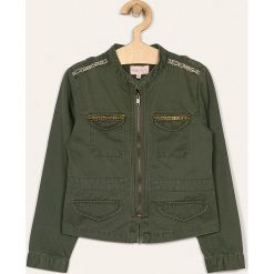 Kids Only - Kurtka 128-164 cm. Zielone kurtki dziewczęce Kids Only, bez wzorów, z bawełny, krótkie, bez kaptura. W wyprzedaży za 149,90 zł.