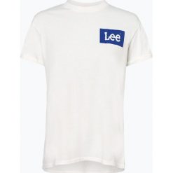 Lee - T-shirt damski, czarny. Czarne t-shirty damskie marki Lee, z nadrukiem, bez kołnierzyka. Za 119,95 zł.