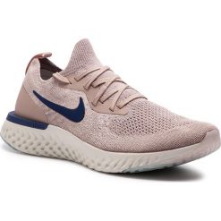 Buty NIKE - Epic React Flyknit AQ0067 201 Diffused Taupe/Blue Void. Różowe buty sportowe męskie Nike, z tworzywa sztucznego, bez zapięcia, do biegania. W wyprzedaży za 539,00 zł.