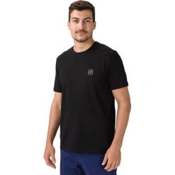 BOSS Tales Koszulka Czarny. Czarne podkoszulki męskie Boss, l, z haftami, z bawełny, z krótkim rękawem. Za 219,95 zł.