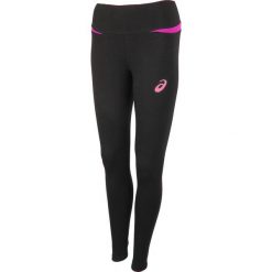 Spodnie dresowe damskie: Asics Spodnie damskie Essentials Long Tights czarny-różowy r. S (130816-0286)