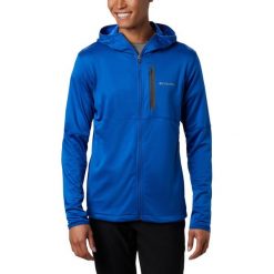 Bluza Columbia Tech Trail™ FZ Hoodie 1883331437 - niebieski. Niebieskie bluzy męskie Columbia, s, bez wzorów, bez kołnierzyka, bez rękawów, bez kaptura. Za 258,39 zł.