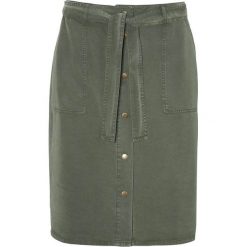 Soyaconcept Spódnica z lyocellu Gossip khaki female zielony 42. Zielone spódniczki damskie Soyaconcept, w paski, z bawełny, eleganckie. Za 189,00 zł.