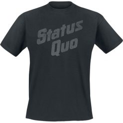 T-shirty męskie: Status Quo Vintage Logo T-Shirt czarny