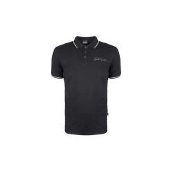 Koszulki polo z krótkim rękawem Roberto Cavalli S01GL0003. Czarne koszulki męskie Roberto Cavalli, s, bez wzorów, z krótkim rękawem. Za 299,00 zł.