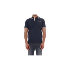 Koszulki polo z krótkim rękawem Paul Shark E19P1298. Niebieskie koszulki męskie marki Paul & Shark, s, bez wzorów, polo, z krótkim rękawem, krótkie. Za 702,36 zł.