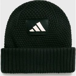 Adidas Performance - Czapka. Czarne czapki męskie adidas Performance, bez wzorów, z bawełny. W wyprzedaży za 99,90 zł.