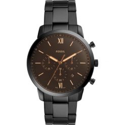 Fossil - Zegarek FS5525. Czarne zegarki męskie Fossil, ze stali. Za 849,90 zł.