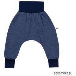 Bawełniane spodnie wiosna/lato - a'la jeans. Niebieskie jeansy chłopięce marki Pakamera, na lato. Za 65,00 zł.