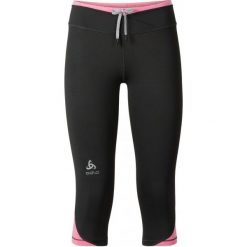 Odlo Legginsy Hana Tighs 3/4 Graphite Grey - Beetroot Purple M. Fioletowe legginsy sportowe damskie marki Odlo, m. W wyprzedaży za 169,00 zł.