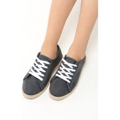 Espadryle damskie: Grafitowe Espadryle All The Same
