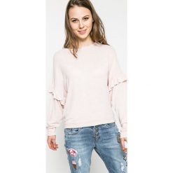 Fresh Made - Sweter. Różowe swetry klasyczne damskie marki Fresh Made, s, z elastanu, z okrągłym kołnierzem. W wyprzedaży za 39,90 zł.