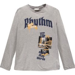 Mek - Longsleeve dziecięcy 128-170 cm. Szare t-shirty chłopięce Mek, z nadrukiem, z dzianiny, z długim rękawem. W wyprzedaży za 39,90 zł.