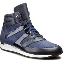 Sneakersy BALDACCINI - 789500-C57 Gran. Breza/Gra Zamsz/Gran Lak. Niebieskie półbuty damskie marki Baldaccini, na co dzień, bez wzorów, ze skóry, bez obcasa, na płaskiej podeszwie, bez zapięcia. W wyprzedaży za 309,00 zł.