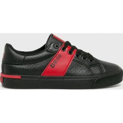 Big Star - Buty. Czarne trampki i tenisówki damskie BIG STAR, bez wzorów, z gumy, na sznurówki. W wyprzedaży za 59,90 zł.