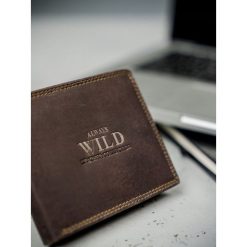 Portfel męski skórzany RFID Always Wild N992 brąz - Brąz. Portfele męskie ALWAYS WILD, bez wzorów. Za 49,99 zł.