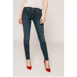 Tommy Hilfiger - Jeansy Venice. Niebieskie jeansy damskie skinny marki TOMMY HILFIGER, z elastanu. W wyprzedaży za 399,90 zł.
