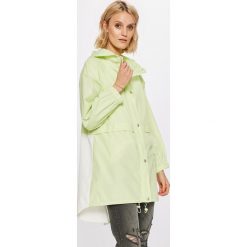 Answear - Kurtka Wiya for Answear. Żółte kurtki damskie marki ANSWEAR, s, bez wzorów, z poliesteru, krótkie, z kapturem. W wyprzedaży za 119,90 zł.