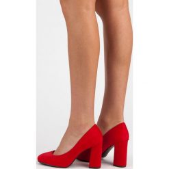 Buty ślubne damskie: ZAMSZOWE CZÓŁENKA