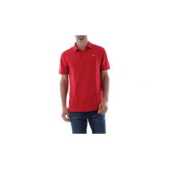 Koszulki polo z krótkim rękawem Tommy Jeans DM0DM05508 TOMMY CLASSIC P. Czerwone koszulki męskie Tommy Jeans, s, bez wzorów, z jeansu, z krótkim rękawem. Za 197,17 zł.