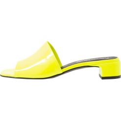 Chodaki damskie: L’INTERVALLE OTTAVIA Klapki neon yellow