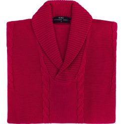 Sweter PAOLO WP 15-80CS. Czarne swetry klasyczne męskie marki Giacomo Conti, m, z bawełny, z klasycznym kołnierzykiem. Za 229,00 zł.