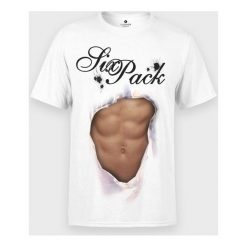 Koszulka Six Pack. T-shirty chłopięce MegaKoszulki, bez wzorów, z bawełny, bez rękawów. Za 49,90 zł.