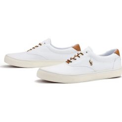 POLO RALPH LAUREN THORTON > 816713107002. Trampki męskie Ralph Lauren, bez wzorów, z gumy, eleganckie, bez zapięcia. W wyprzedaży za 219,99 zł.