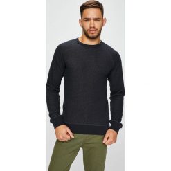 Premium by Jack&Jones - Bluza. Niebieskie bluzy męskie Premium by Jack&Jones, s, bez wzorów, z bawełny, z okrągłym kołnierzem, bez rękawów, bez kaptura. W wyprzedaży za 79,90 zł.
