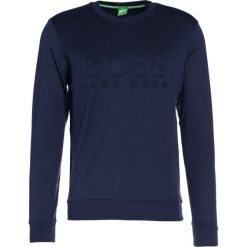BOSS ATHLEISURE SALBO SLIM FIT Bluza night watch. Niebieskie kardigany męskie marki BOSS Athleisure, m, z bawełny. W wyprzedaży za 349,30 zł.