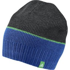 CZAPKA ZIMOWA ADIDAS STRIPY BEANIE (NIEMOWLĘTA). Szare czapeczki niemowlęce Adidas, na zimę, w paski, z wełny, eleganckie. W wyprzedaży za 39,99 zł.