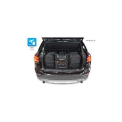 BMW X1, 2015- TORBY DO BAGAŻNIKA 4 SZT KJUST - 7007034. Czarne torby podróżne KJUST, bez wzorów, z kauczuku, klasyczne. Za 1049,00 zł.