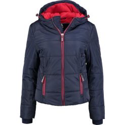 Superdry SPORTS PUFFER Kurtka zimowa dark blue. Niebieskie kurtki damskie Superdry, xl, bez wzorów, z poliesteru. W wyprzedaży za 415,20 zł.