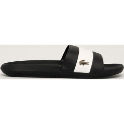 Lacoste - Klapki Croco Slide. Czarne kapcie męskie Lacoste, z gumy. Za 199,90 zł.