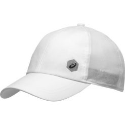 Asics Essential Cap 155007-0014. Białe czapki damskie Asics, bez wzorów, z poliesteru. W wyprzedaży za 49,99 zł.